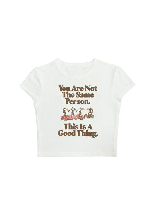 #CH026 Chill and out Women Crop Tee – 2025 SummerCollection - Chillout