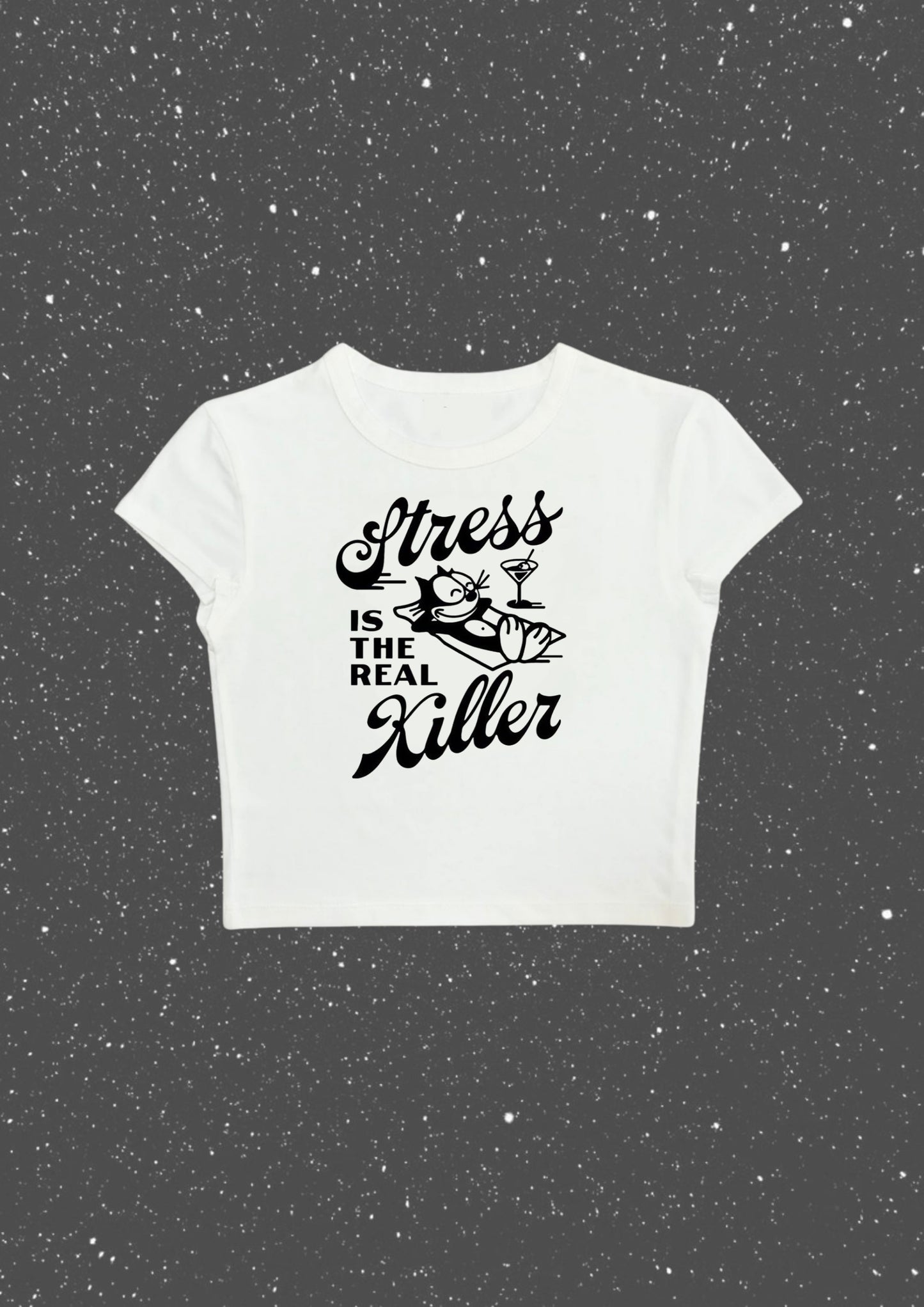 #CH035 Chill and out Women Crop Tee – 2025 SummerCollection - Chillout