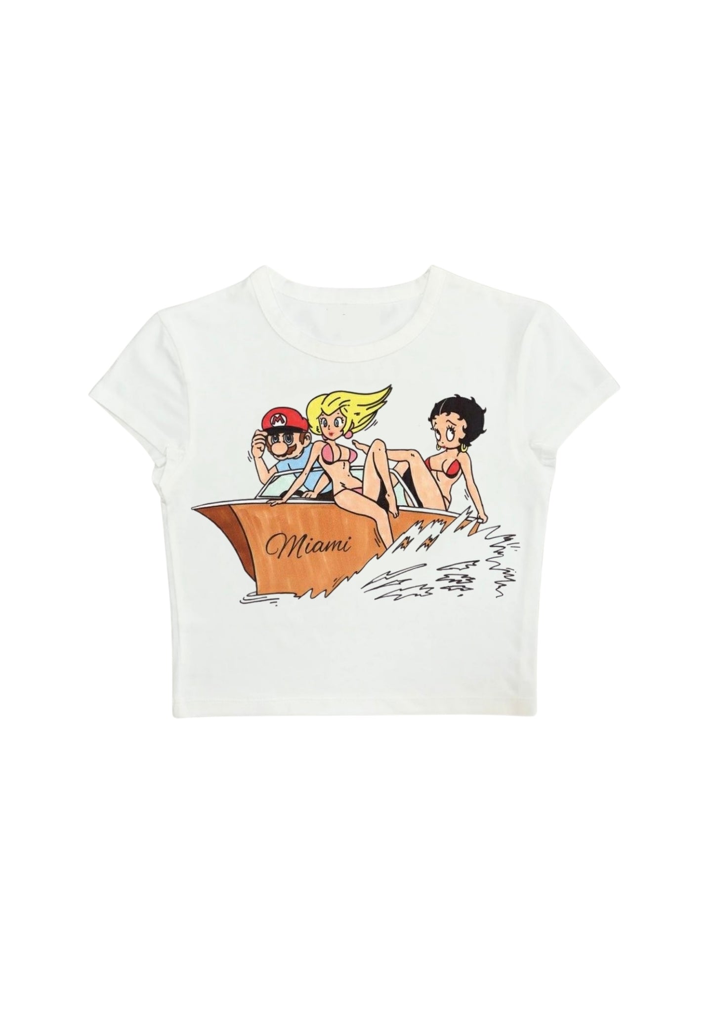 #CH054 Chill and out Women Crop Tee – 2025 SummerCollection - Chillout