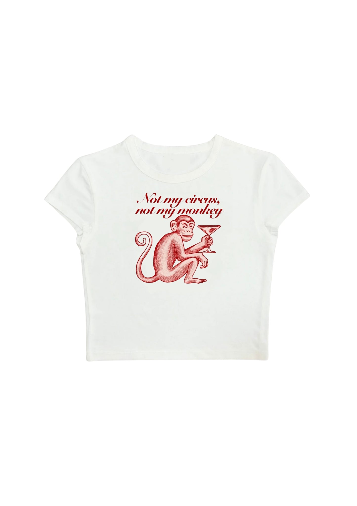 #CH082 Chill and out Women Crop Tee – 2025 SummerCollection - Chillout