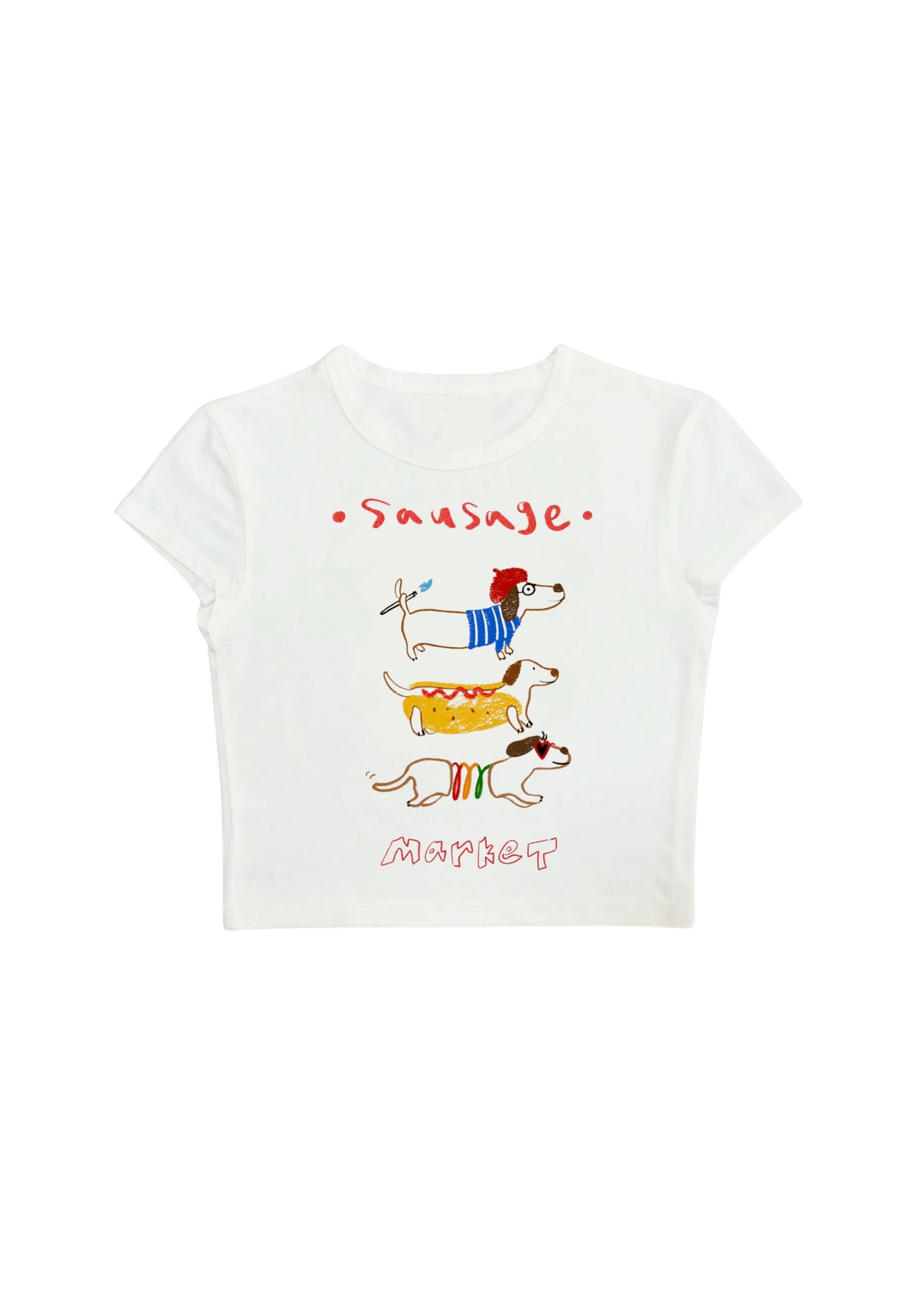 #CH096 Chill and out Women Crop Tee – 2025 SummerCollection - Chillout