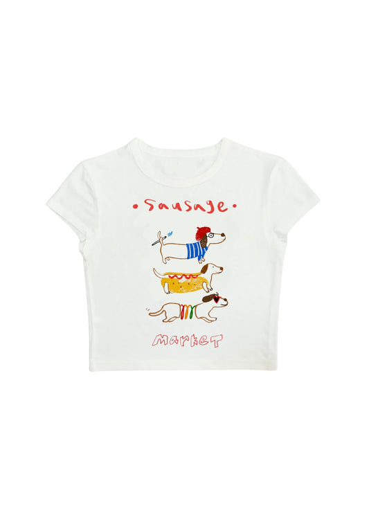 #CH096 Chill and out Women Crop Tee – 2025 SummerCollection - Chillout