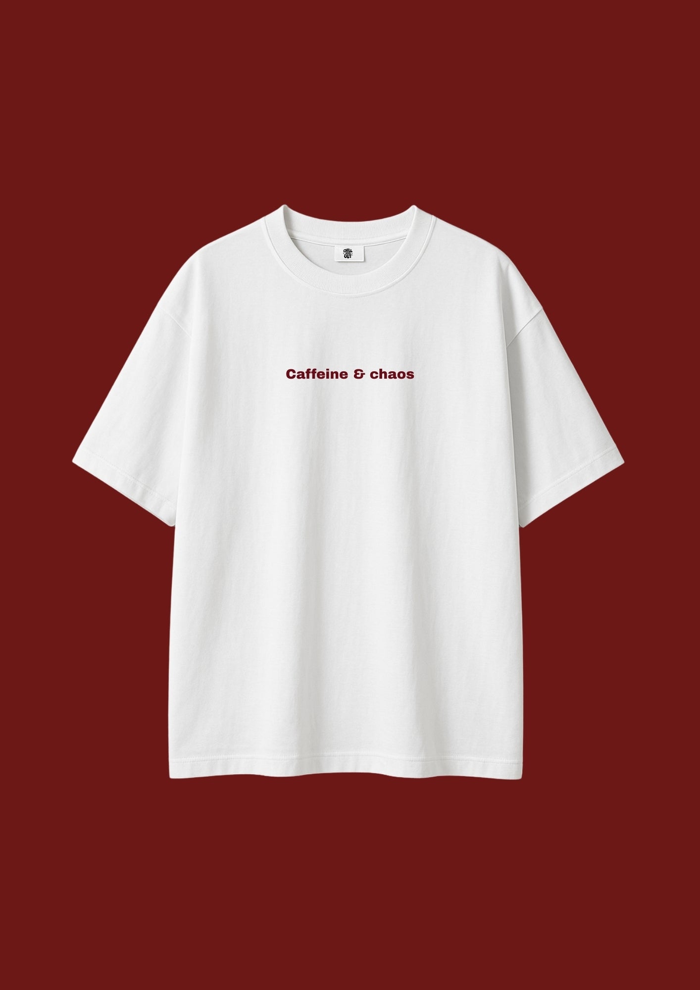 Texted tees textone oversize