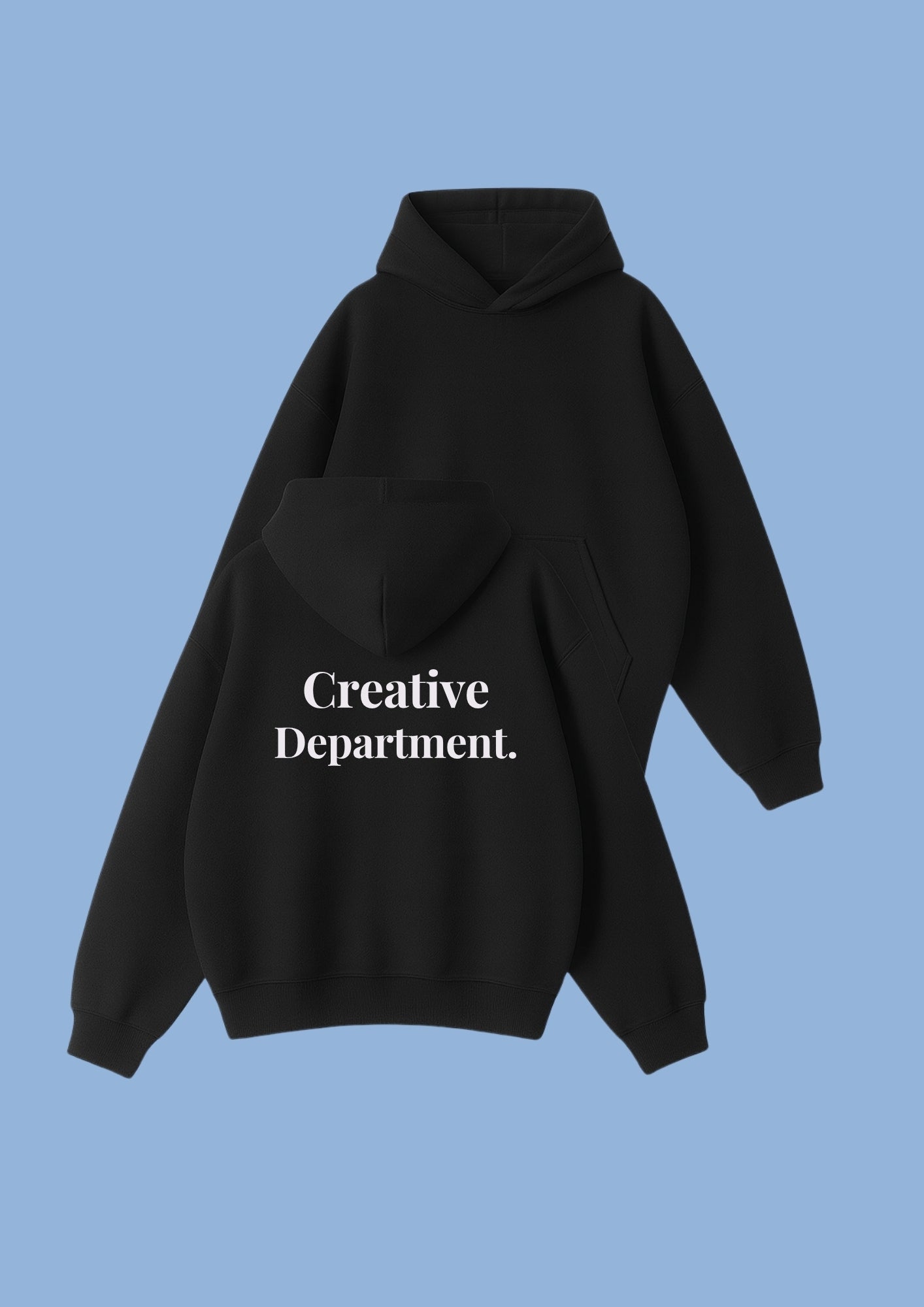 Chillandout Oversize Unisex Hoodie – %100 Pamuklu sweatshirt