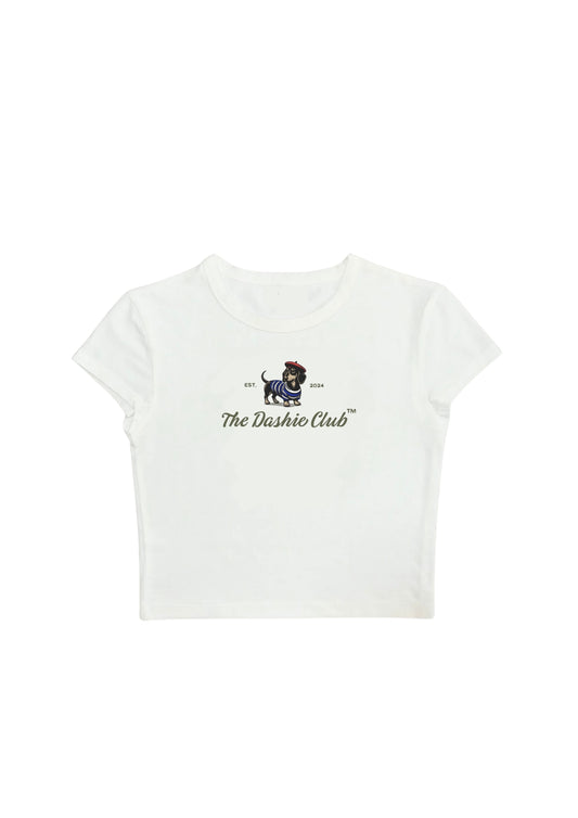 #CH057 chillandout Crop Tee The dashie club - Enicpet Premium Store