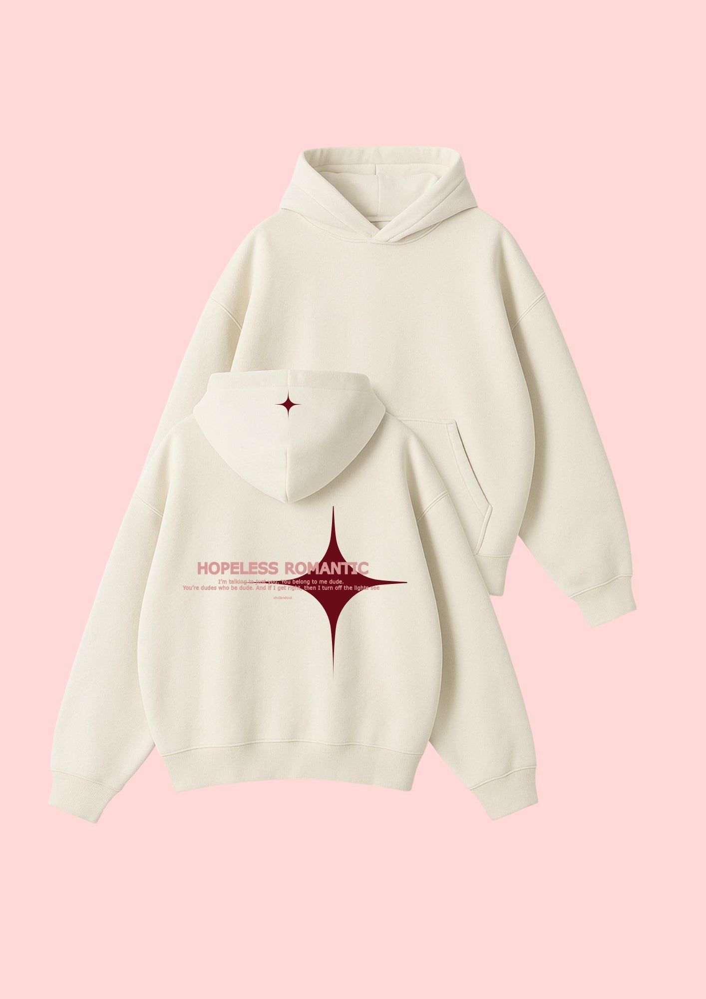 #CHI653 Oversize Hoodie