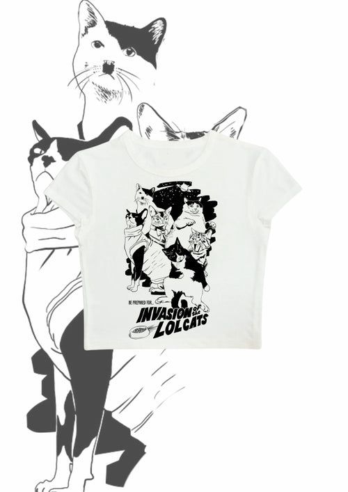 #CH106 Chill and out Women Crop Tee – 2025 SummerCollection - Chillout