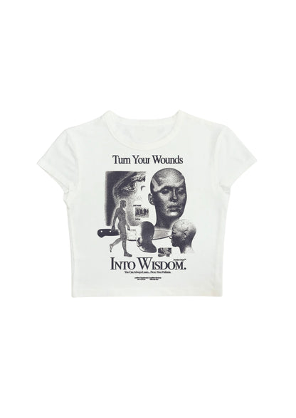 #CH108 Chill and out Women Crop Tee – 2025 SummerCollection - Chillout