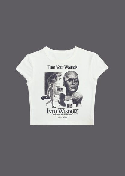 #CH108 Chill and out Women Crop Tee – 2025 SummerCollection - Chillout