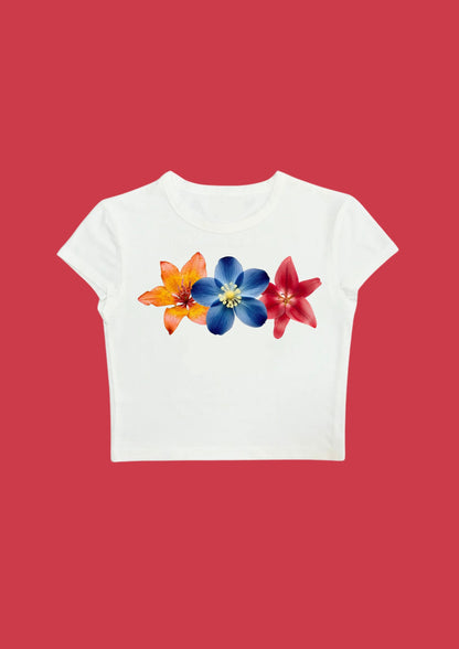 #CH110 Chill and out Women Crop Tee – 2025 SummerCollection - Chillout