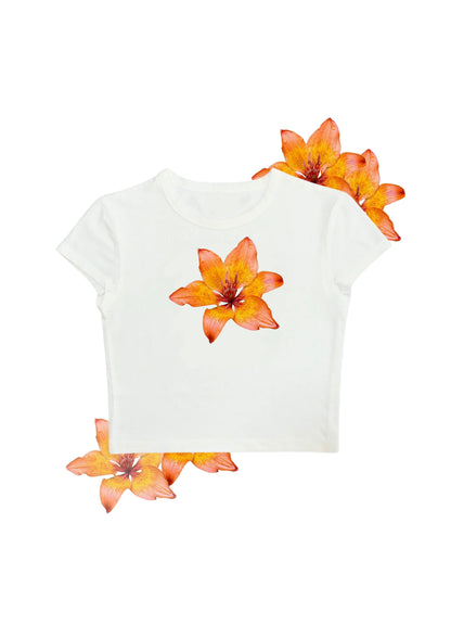 #CH115 Chill and out Women Crop Tee – 2025 SummerCollection - Chillout