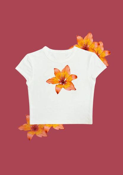 #CH115 Chill and out Women Crop Tee – 2025 SummerCollection - Chillout