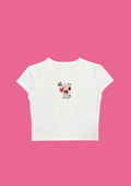 Chill in Love Crop Tee