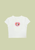 Chill in Love Crop Tee