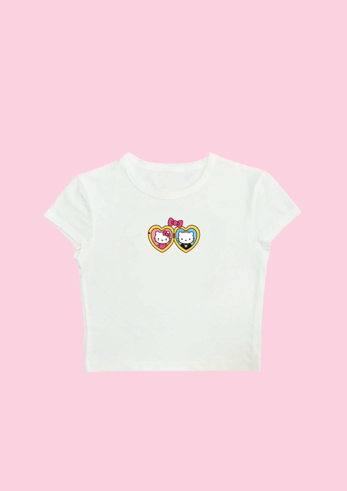 Chill in Love Crop Tee