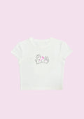 Chill in Love Crop Tee