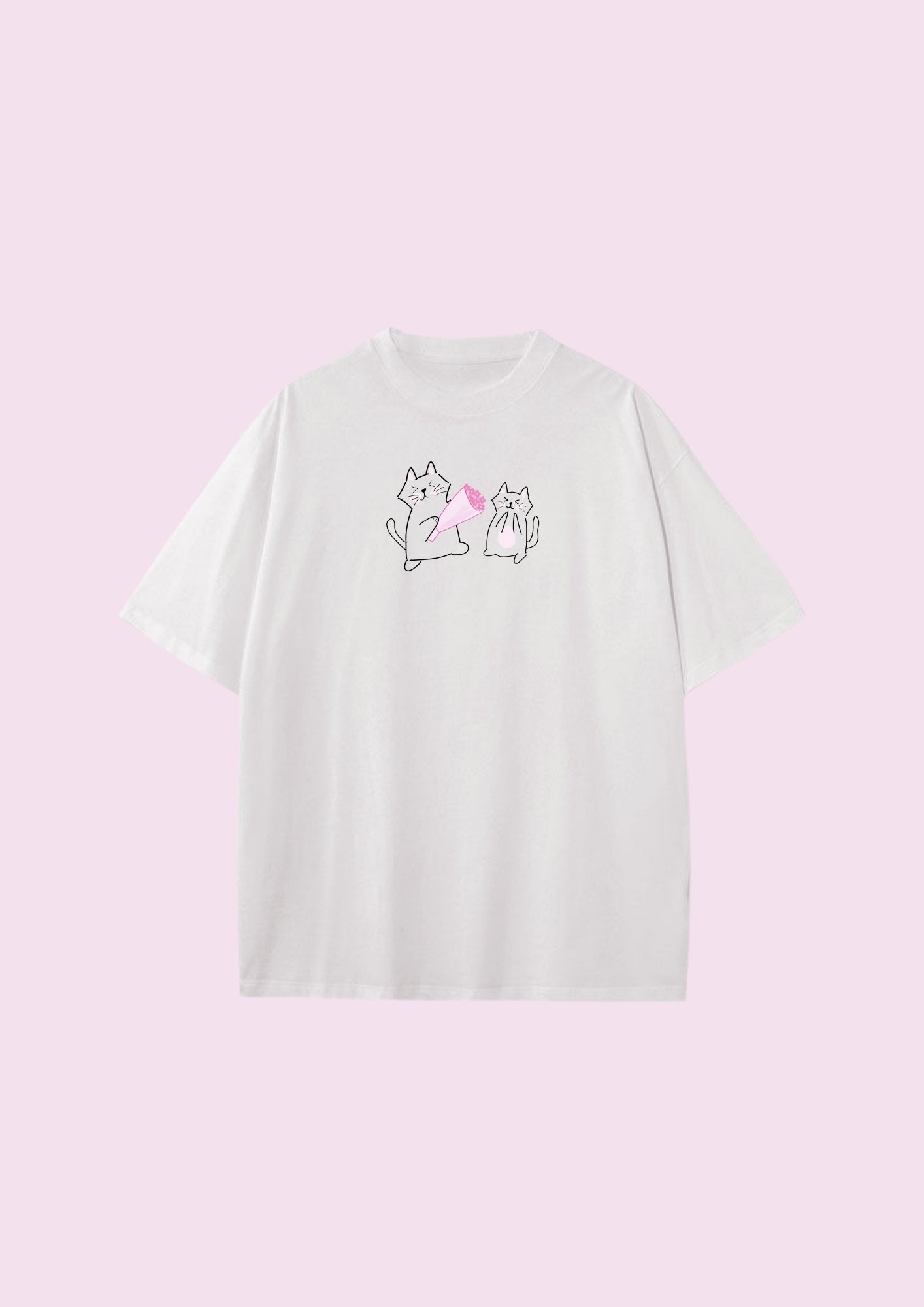 Chill in Love Oversize Tee