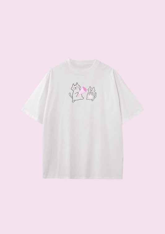 Chill in Love Oversize Tee