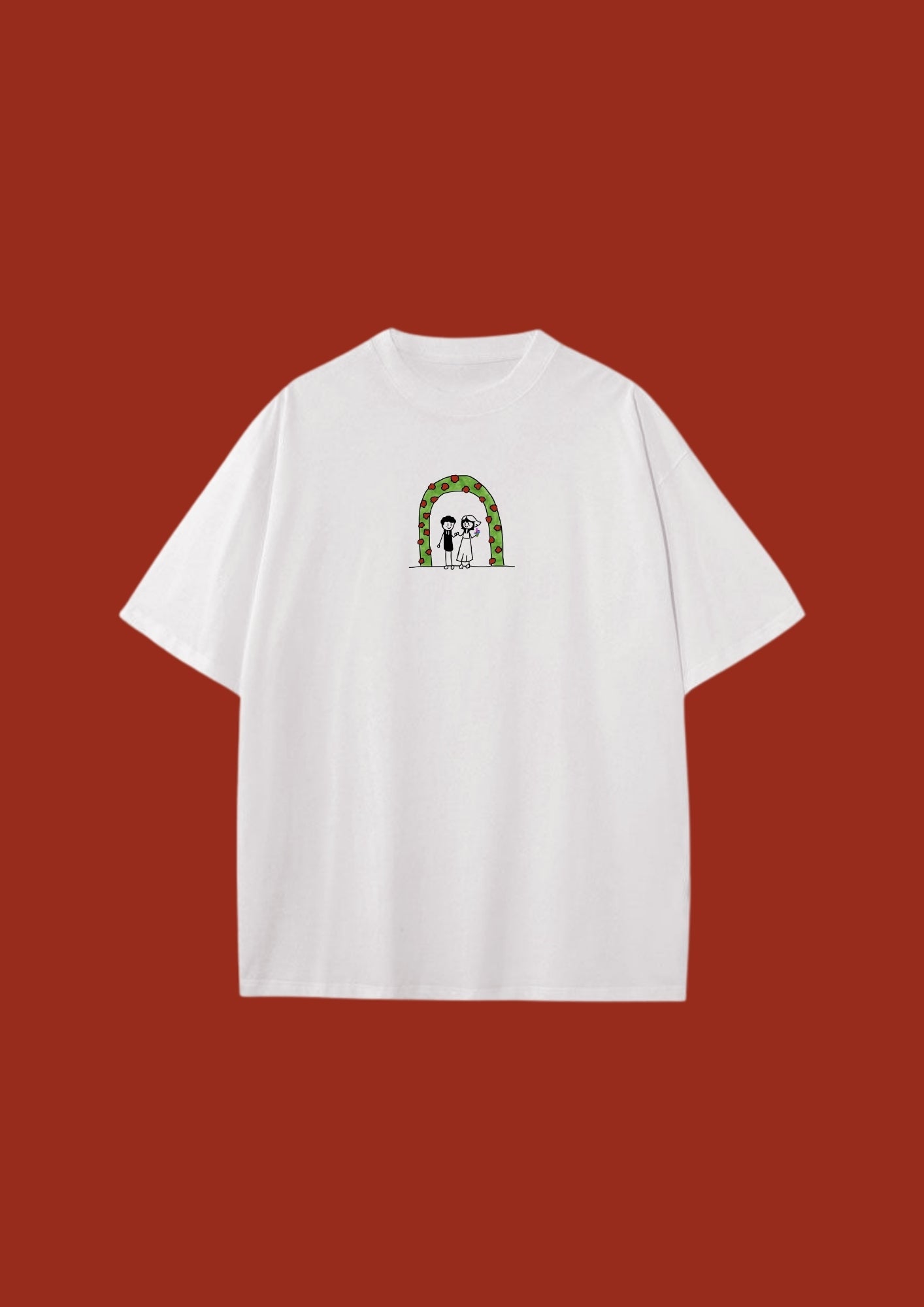 Chill in Love Oversize Tee