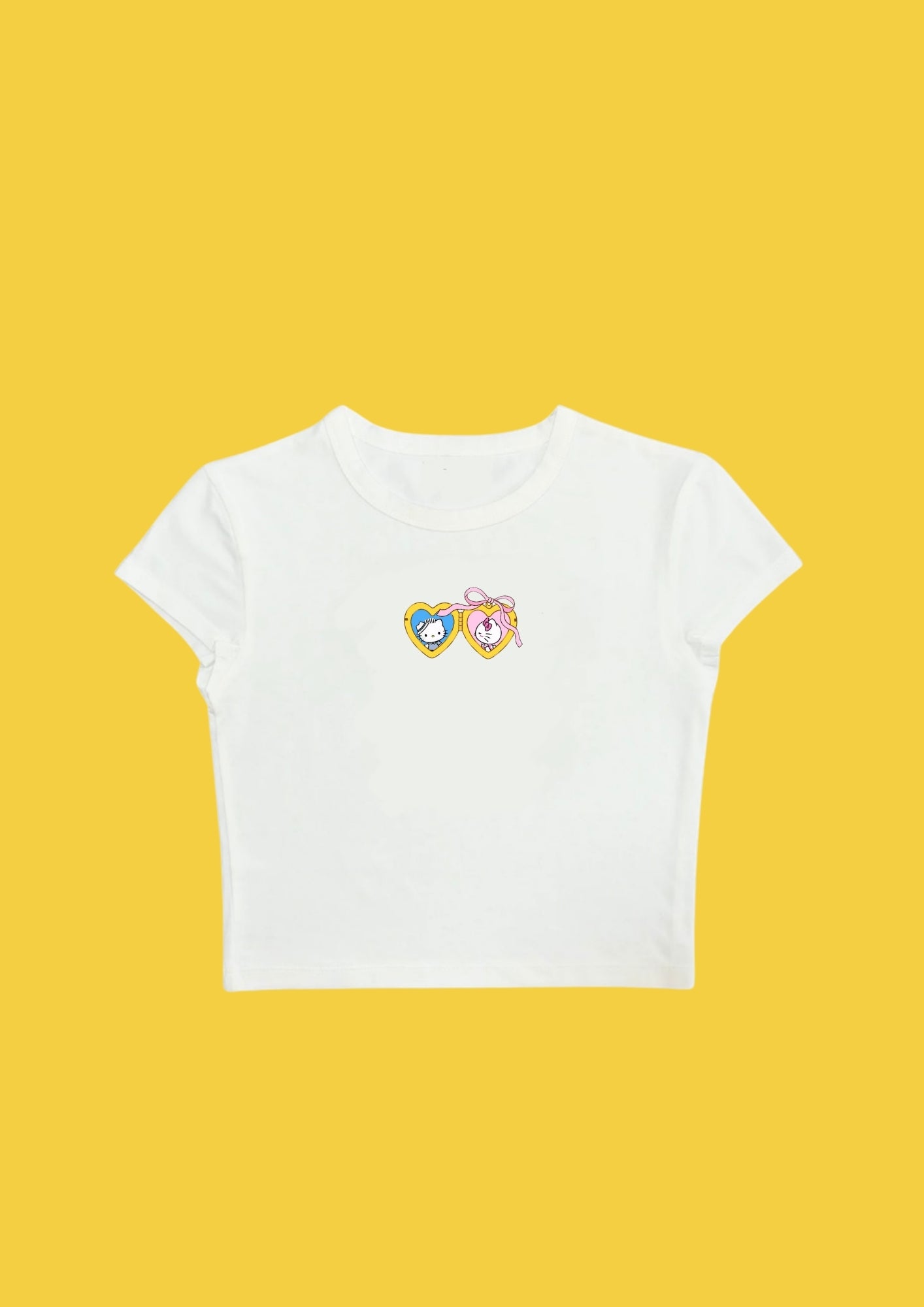 Chill in Love Crop Tee