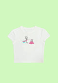 Chill in Love Crop Tee