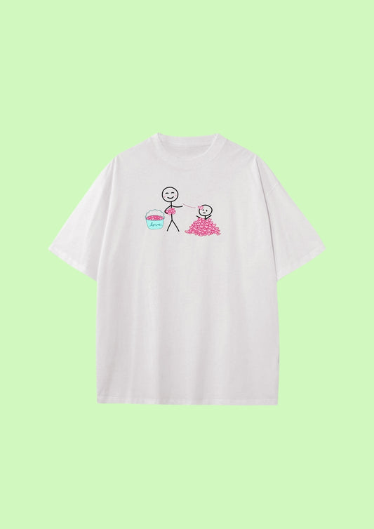 Chill in Love Oversize Tee