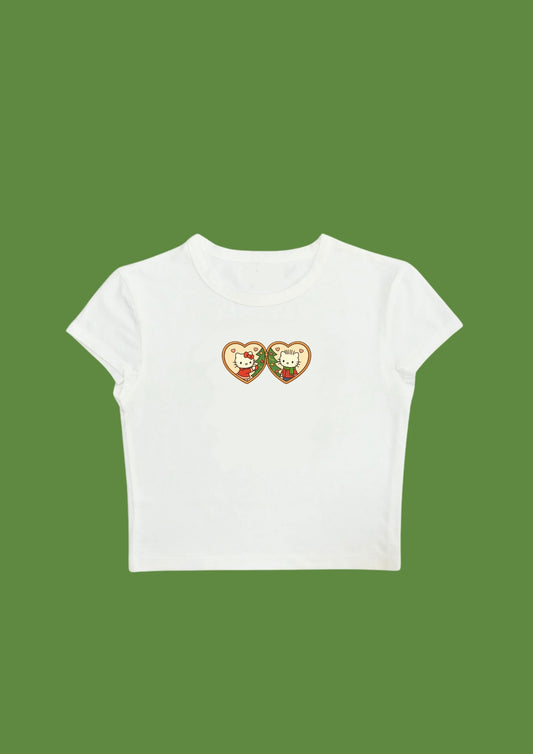 Chill in Love Crop Tee