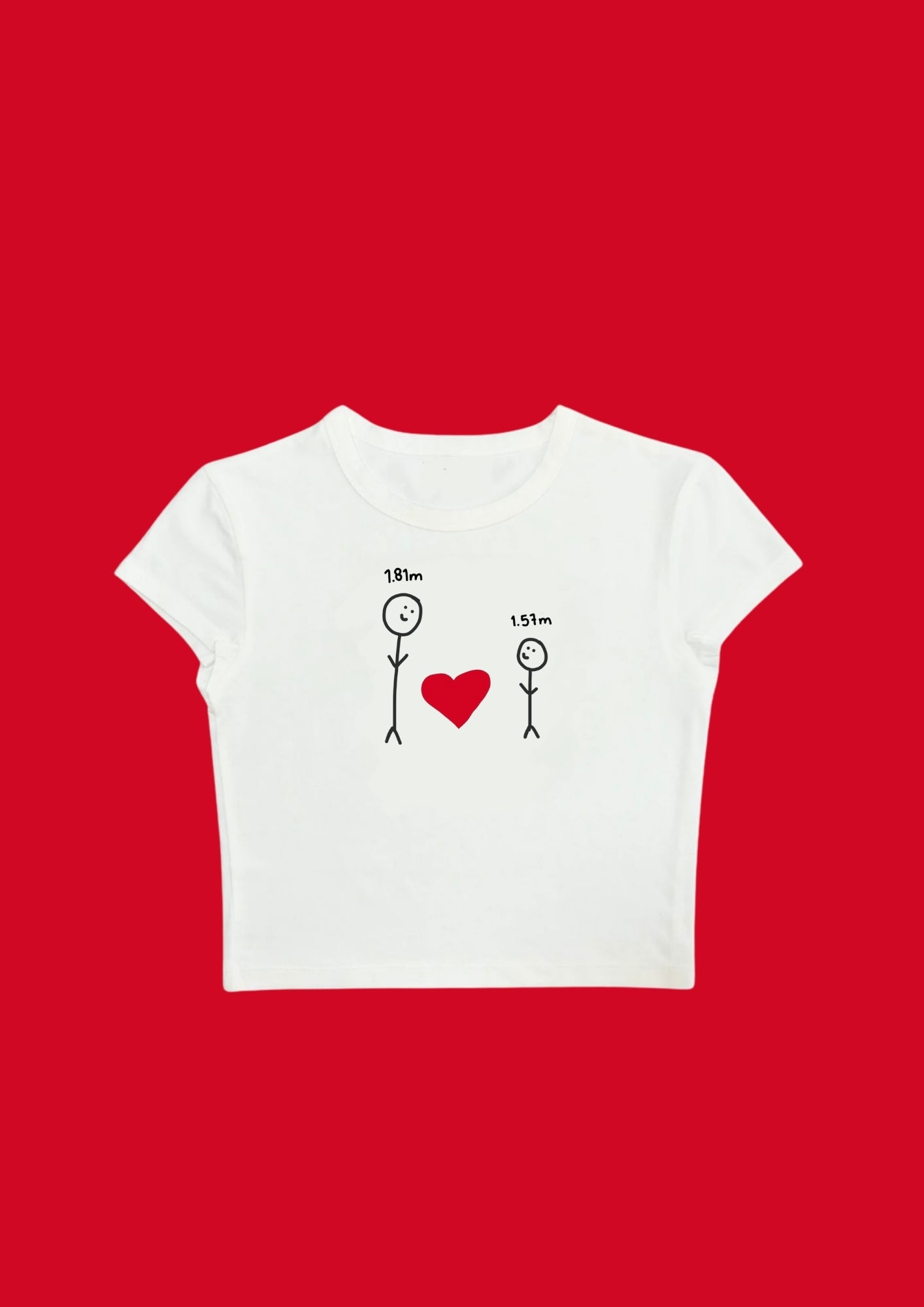 Chill in Love Crop Tee