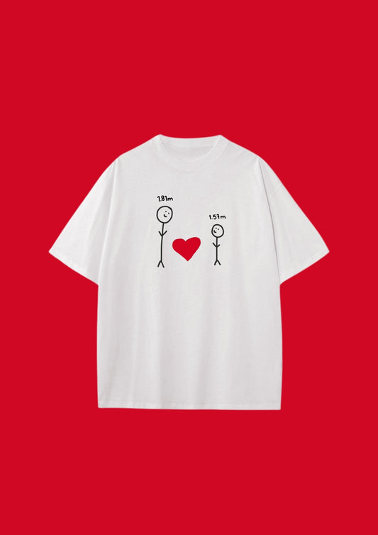 Chill in Love Oversize Tee