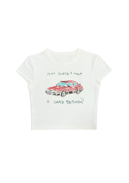 #CH031 Chill and out Women Crop Tee – 2025 SummerCollection - Chillout