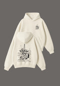 Chillandout Oversize Unisex Hoodie – %100 Pamuklu sweatshirt