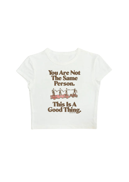 #CH026 Chill and out Women Crop Tee – 2025 SummerCollection - Chillout