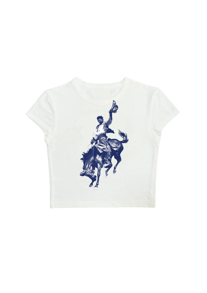 #CH046 Chill and out Women Crop Tee – 2025 SummerCollection - Chillout