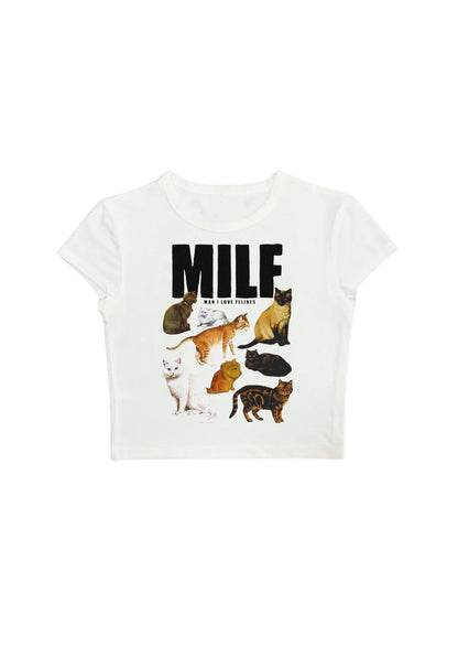 #CH040 Chill and out Women Crop Tee – 2025 SummerCollection - Chillout