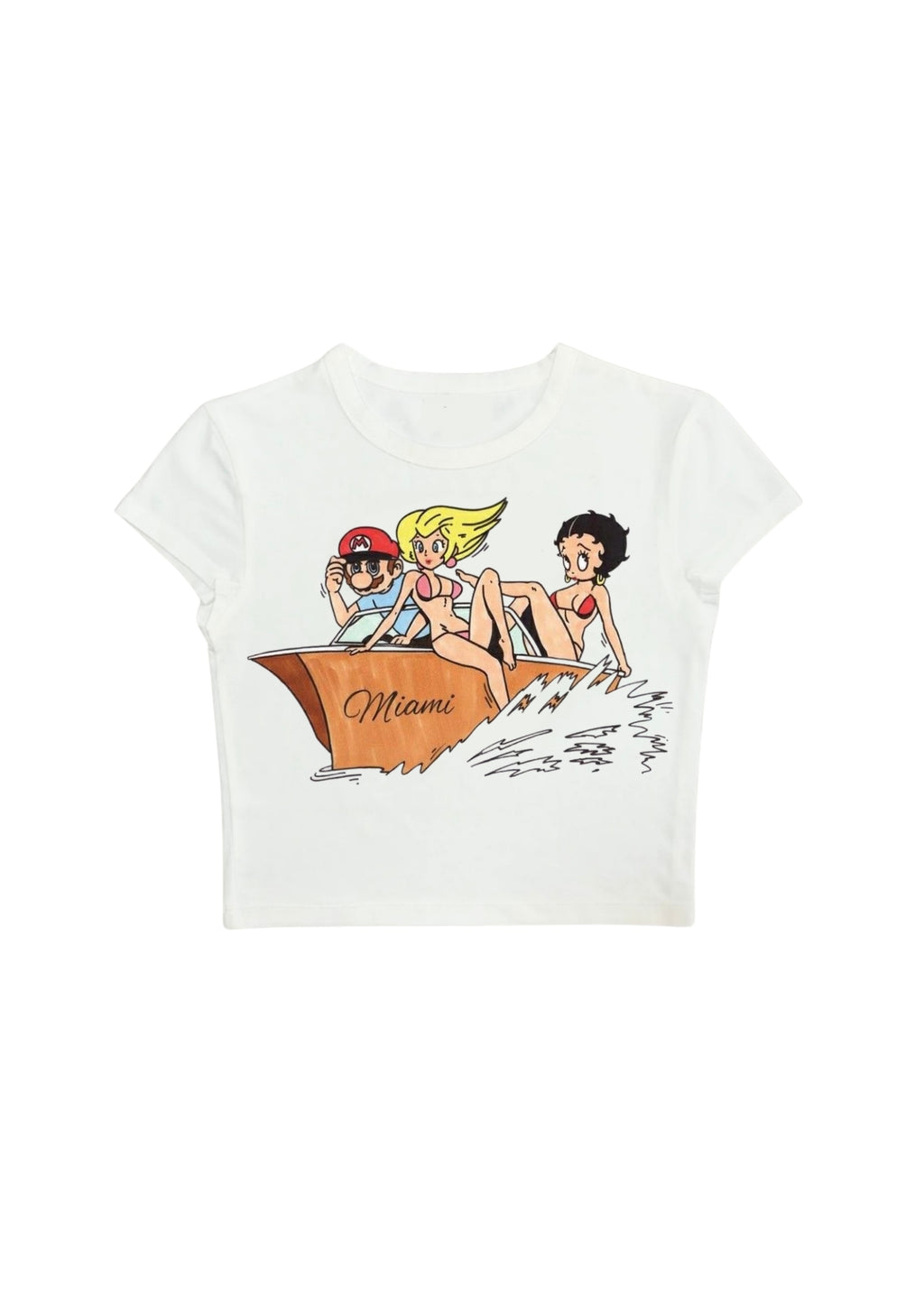 #CH054 Chill and out Women Crop Tee – 2025 SummerCollection - Chillout