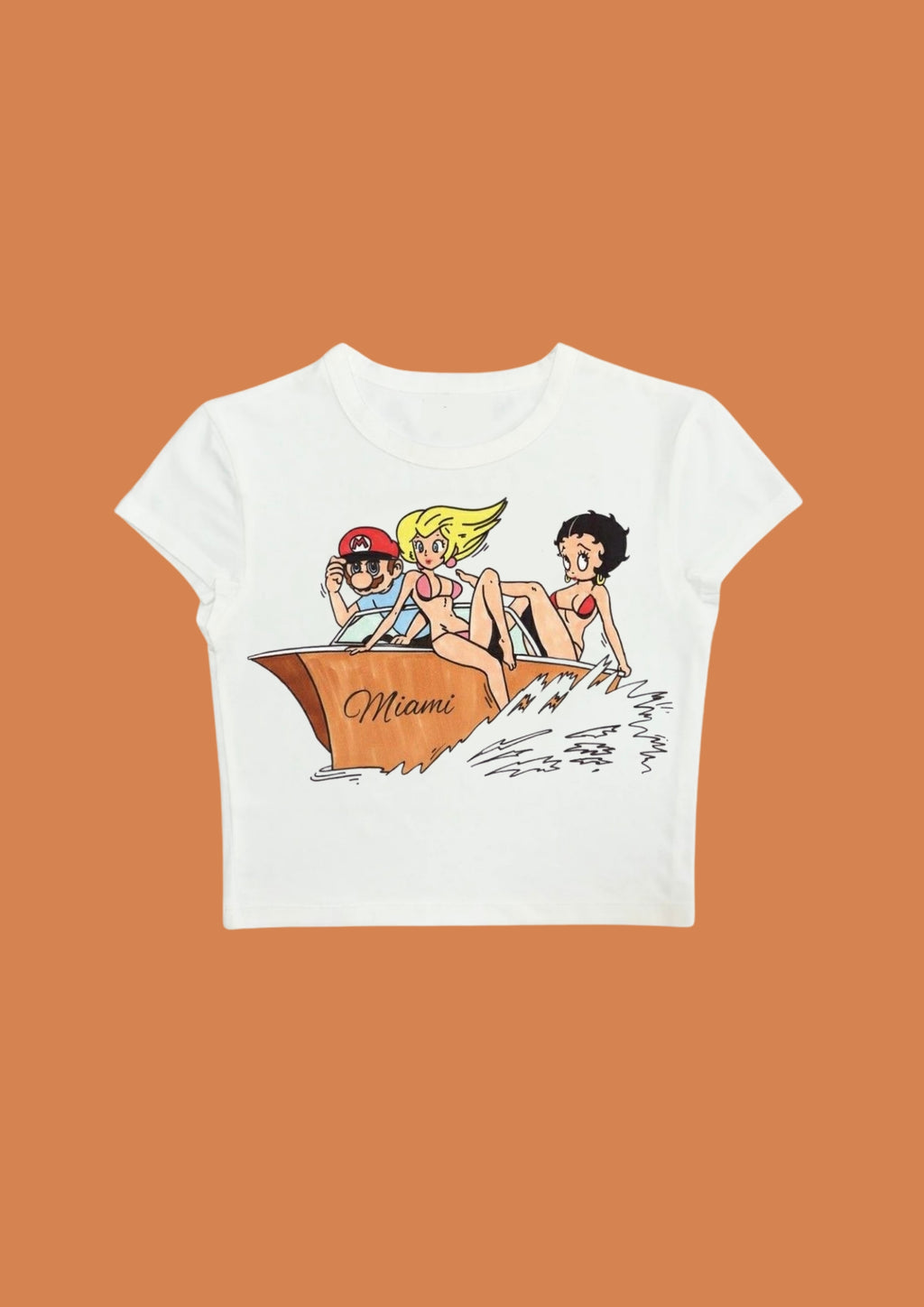 #CH054 Chill and out Women Crop Tee – 2025 SummerCollection - Chillout