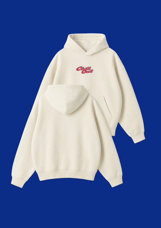Chillandout Oversize Unisex Hoodie – %100 Pamuklu sweatshirt