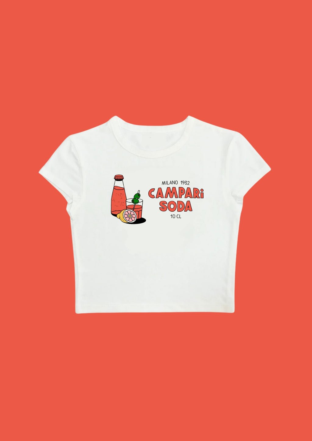 #CH064 Chill and out Women Crop Tee – 2025 SummerCollection - Chillout