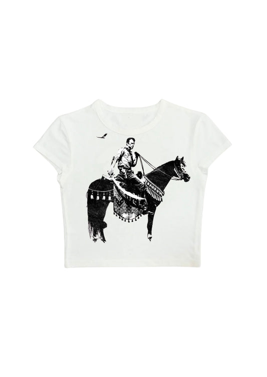 #CH068 Chill and out Women Crop Tee – 2025 SummerCollection - Chillout