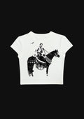 #CH068 Chill and out Women Crop Tee – 2025 SummerCollection - Chillout