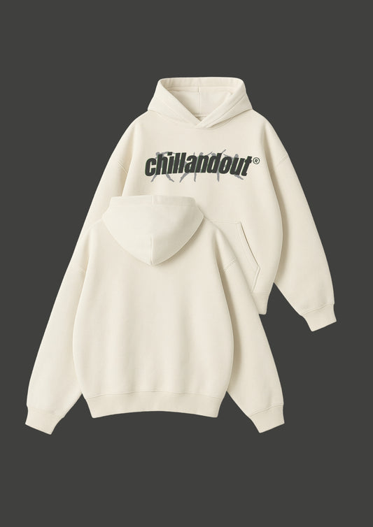 Chillandout Oversize Unisex Hoodie – %100 Pamuklu sweatshirt