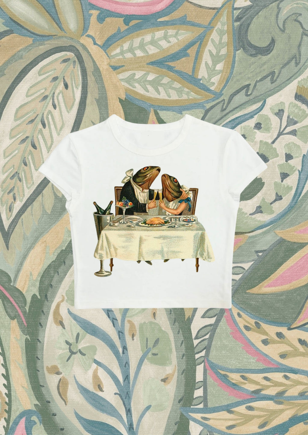 #CH074 Chill and out Women Crop Tee – 2025 SummerCollection - Chillout