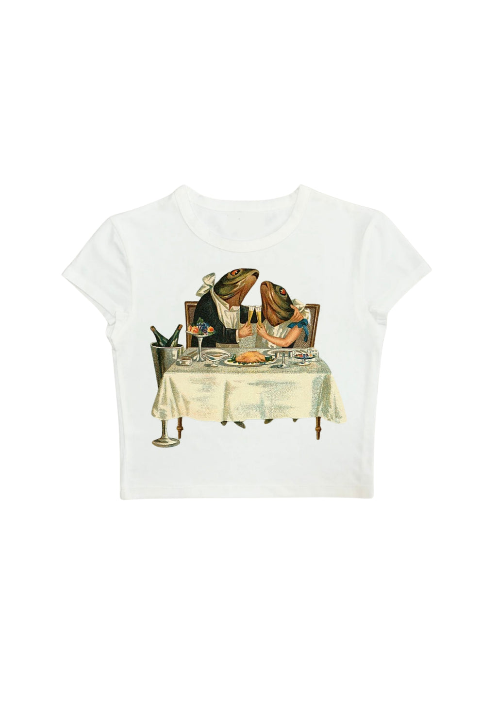 #CH074 Chill and out Women Crop Tee – 2025 SummerCollection - Chillout