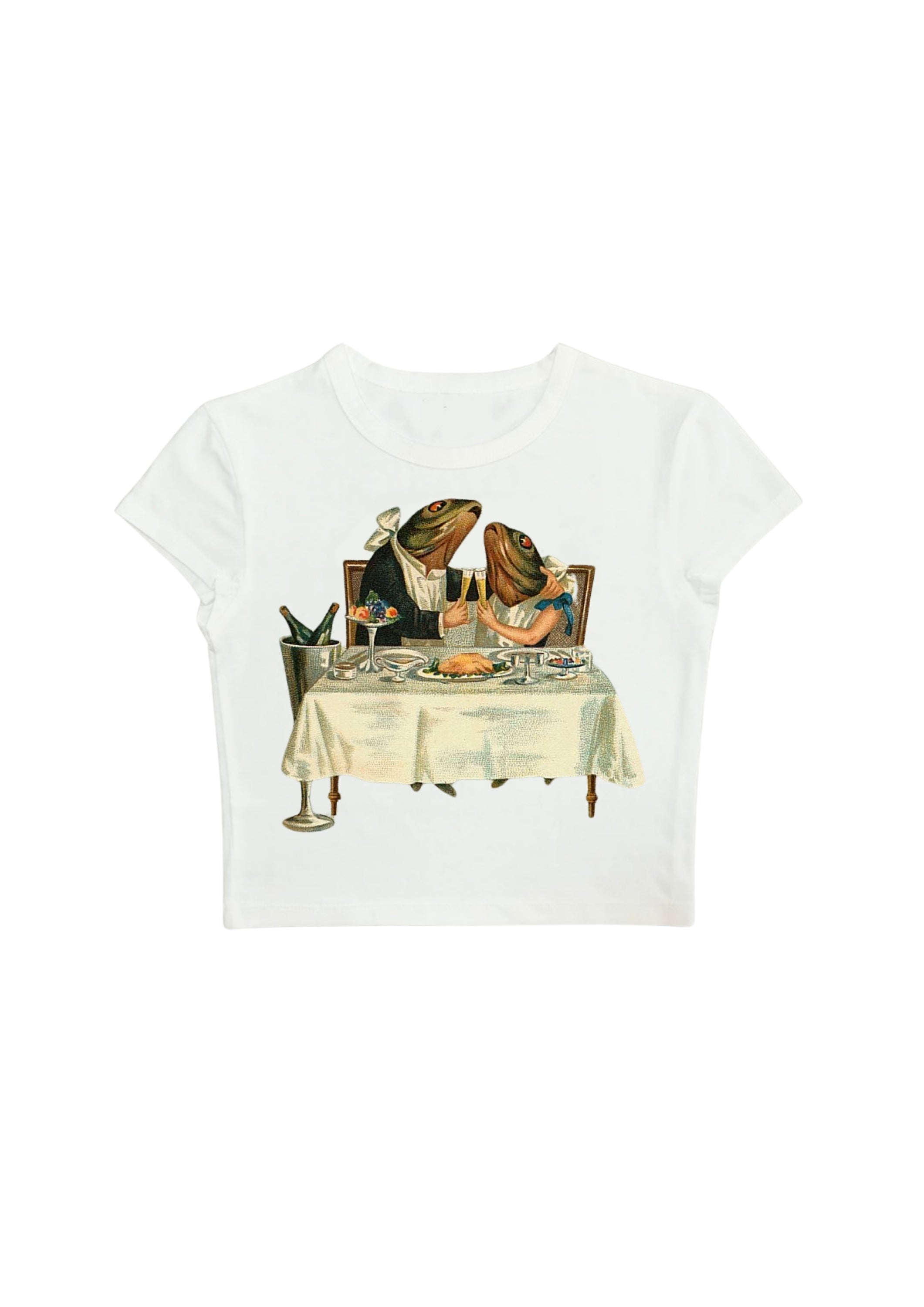 #CH074 Chill and out Women Crop Tee – 2025 SummerCollection - Chillout