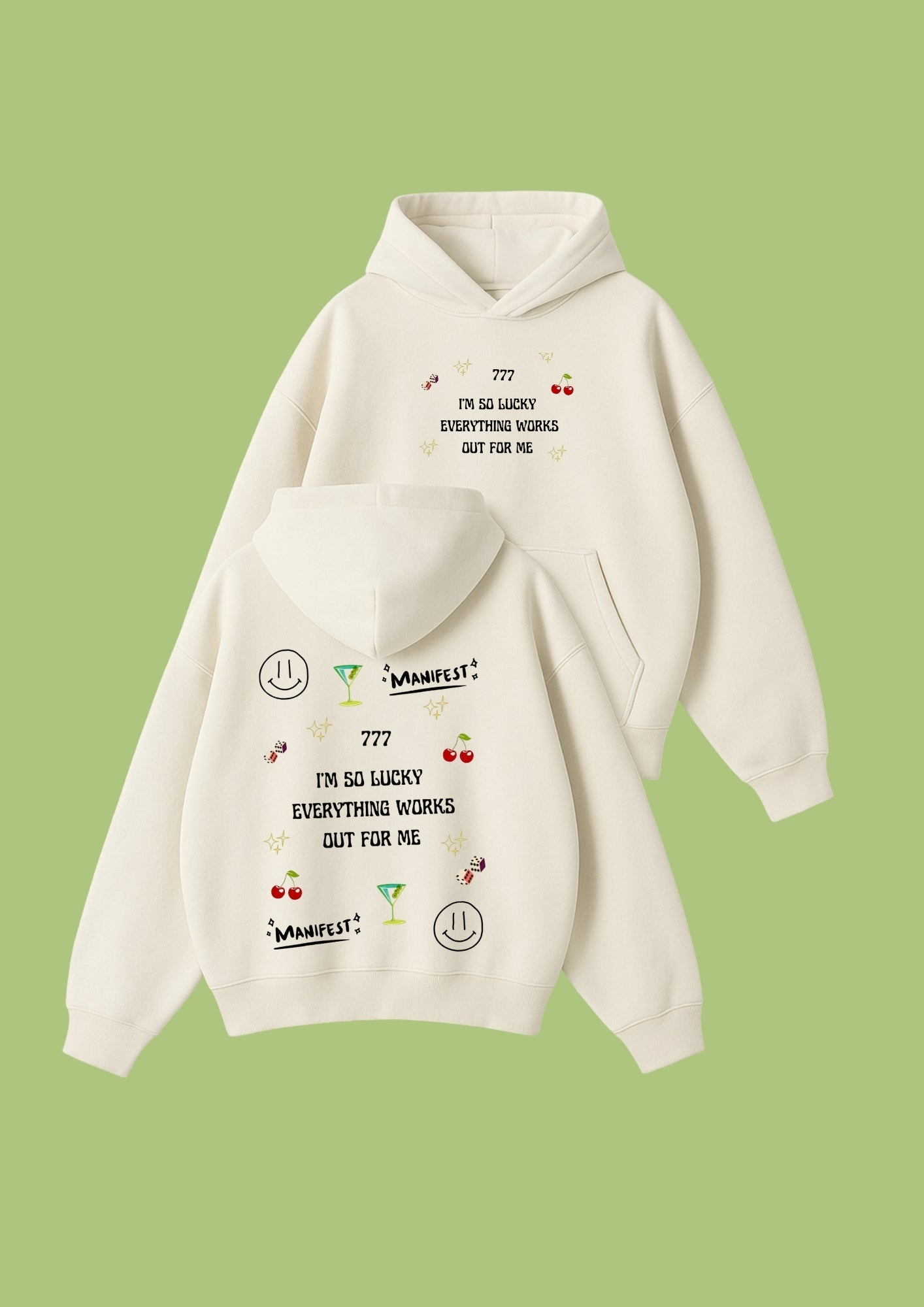 Chillandout Oversize Unisex Hoodie – %100 Pamuklu sweatshirt