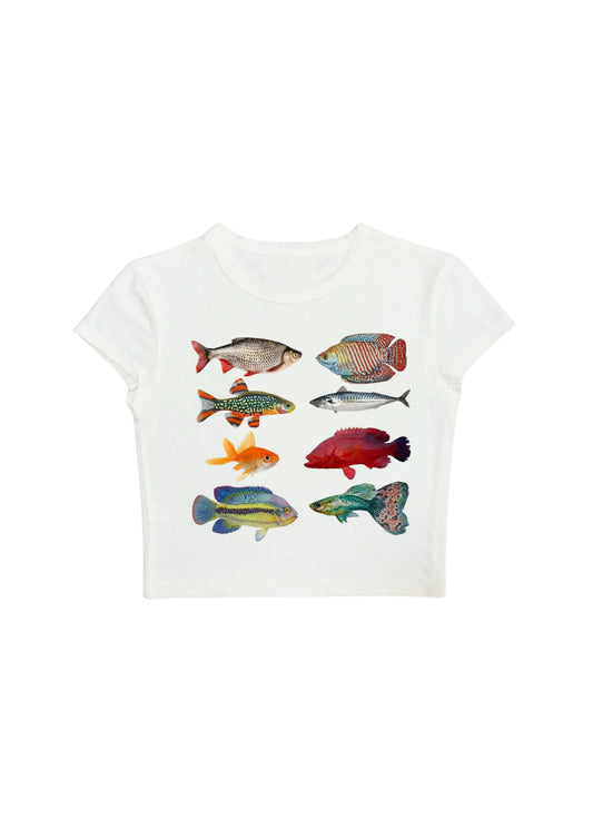 #CH078 Chill and out Women Crop Tee – 2025 SummerCollection - Chillout