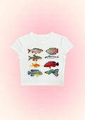#CH078 Chill and out Women Crop Tee – 2025 SummerCollection - Chillout