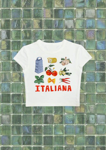 #CH080 Chill and out Women Crop Tee – 2025 SummerCollection - Chillout