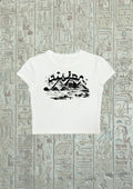 #CH008 Chill and out Women Crop Tee – 2025 SummerCollection - Chillout