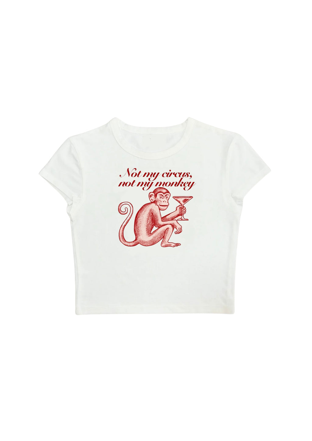 #CH082 Chill and out Women Crop Tee – 2025 SummerCollection - Chillout